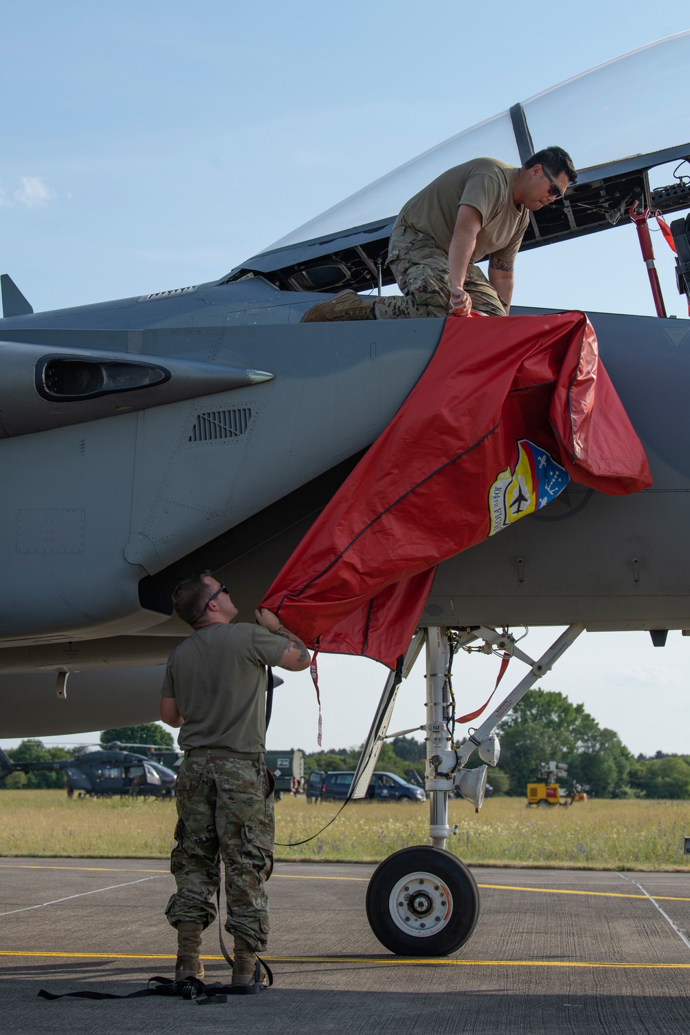 104FW implements Agile Combat Employment strategy during Air Defender 2023