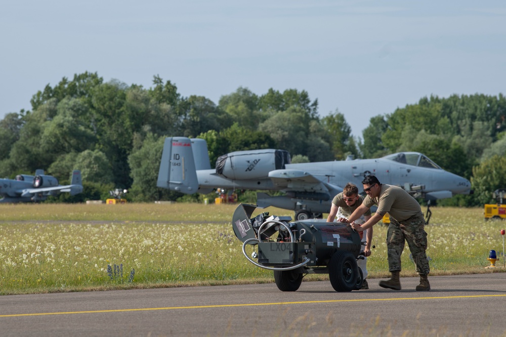 104FW implements Agile Combat Employment strategy during Air Defender 2023