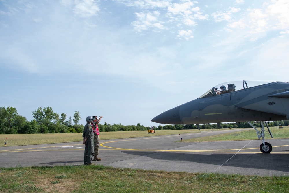 104FW implements Agile Combat Employment strategy during Air Defender 2023