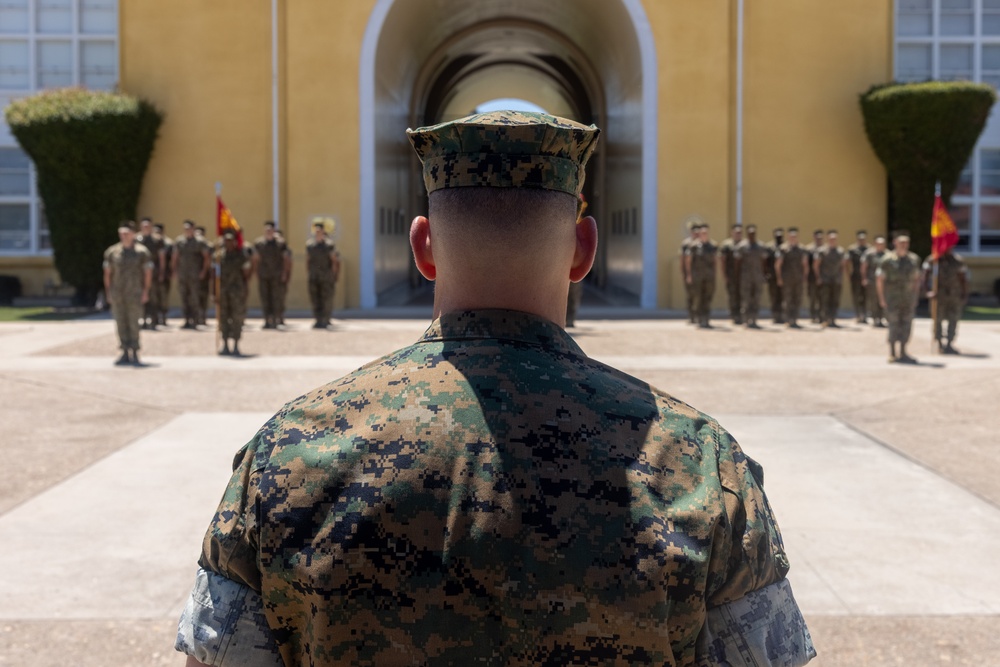 Headquarters and Service Battalion Change of Command