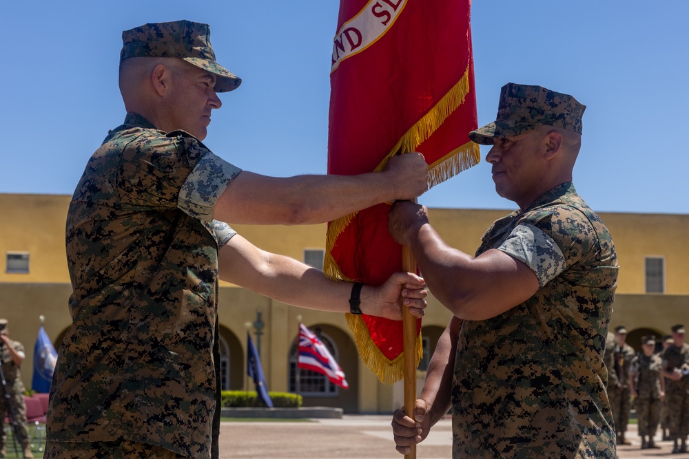 Headquarters and Service Battalion Change of Command