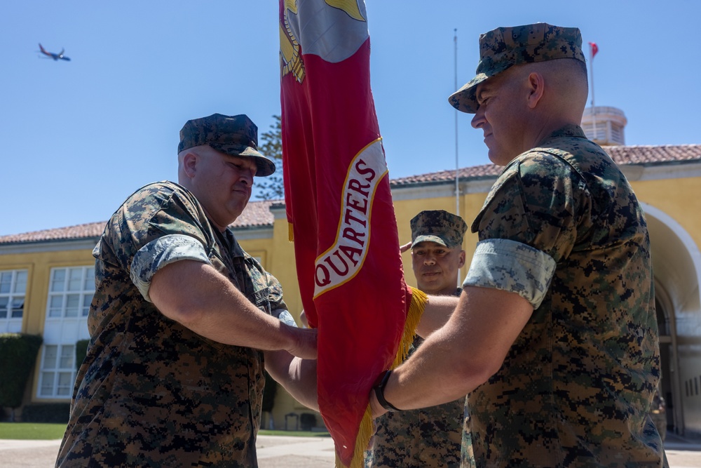 Headquarters and Service Battalion Change of Command