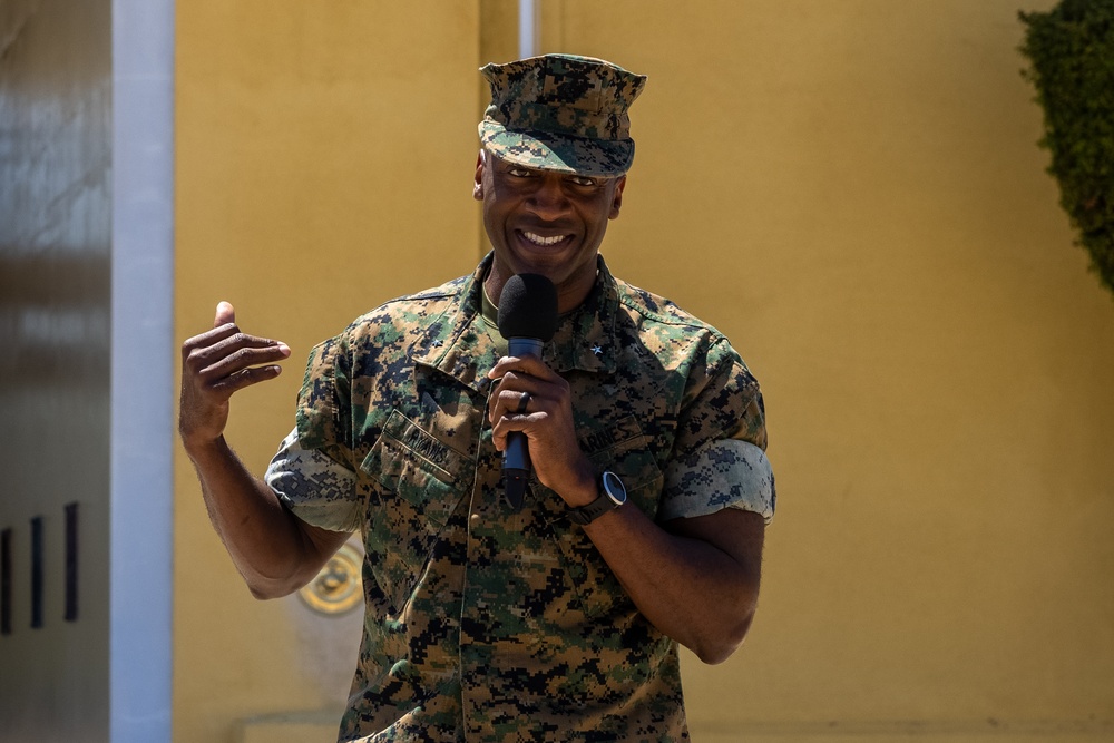 Headquarters and Service Battalion Change of Command