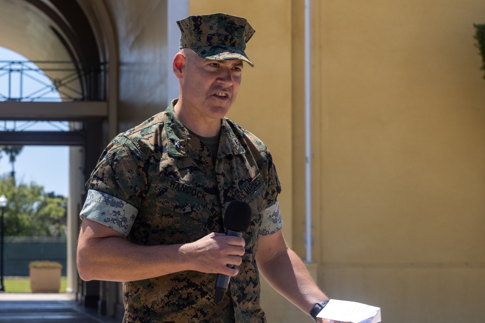 Headquarters and Service Battalion Change of Command