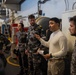 USS Ronald Reagan (CVN 76) hosts Royal Australian Navy Sailors from HMAS Anzac (FFH 150)