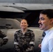 USS Ronald Reagan (CVN 76) hosts Royal Australian Navy Sailors from HMAS Anzac (FFH 150)