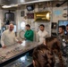 USS Ronald Reagan (CVN 76) hosts Royal Australian Navy Sailors from HMAS Anzac (FFH 150)