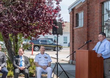 Ribbon cutting celebrates reopening of NUWC Division, Keyport’s oldest building