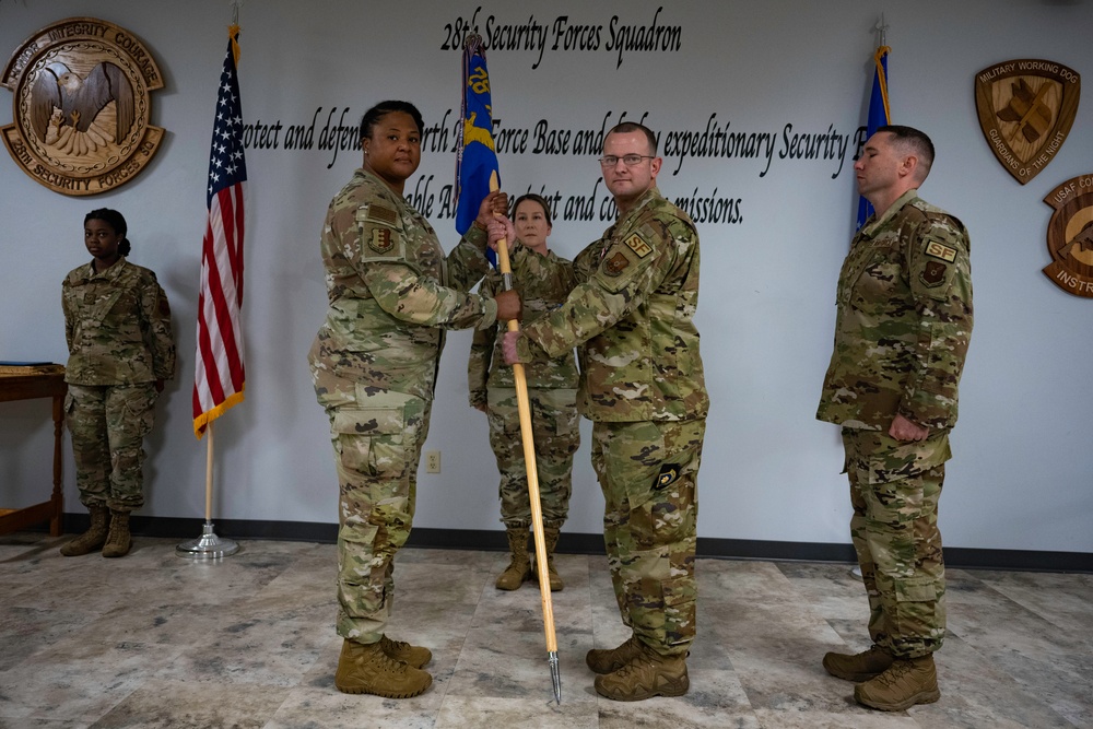 28th SFS Change of Command 2023