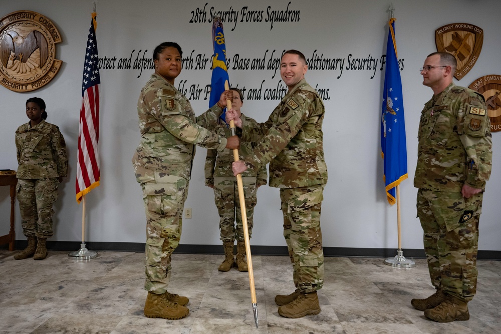 28th SFS Change of Command 2023