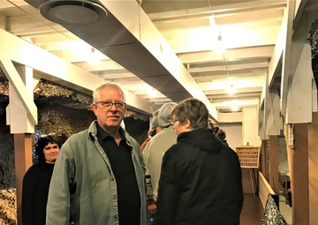 2019 Tour for Better Futures High School at Fort McCoy Commemorative Area