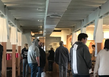 2019 Tour for Better Futures High School at Fort McCoy Commemorative Area