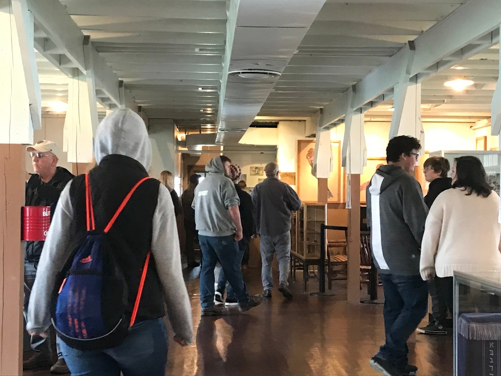 2019 Tour for Better Futures High School at Fort McCoy Commemorative Area