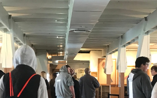 2019 Tour for Better Futures High School at Fort McCoy Commemorative Area