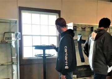 2019 Tour for Better Futures High School at Fort McCoy Commemorative Area