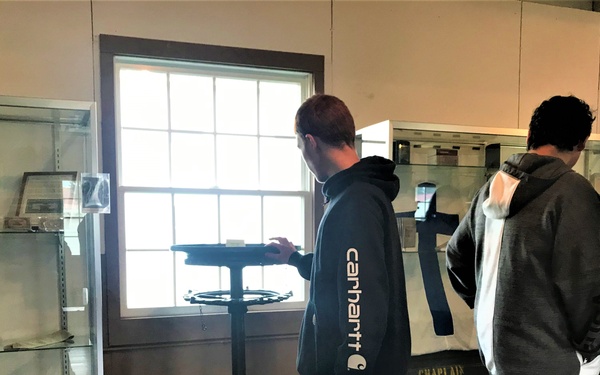 2019 Tour for Better Futures High School at Fort McCoy Commemorative Area