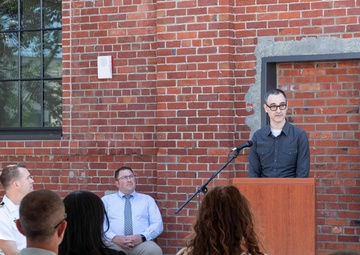 Ribbon cutting celebrates reopening of NUWC Division, Keyport’s oldest building