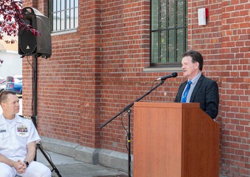 Ribbon cutting celebrates reopening of NUWC Division, Keyport’s oldest building