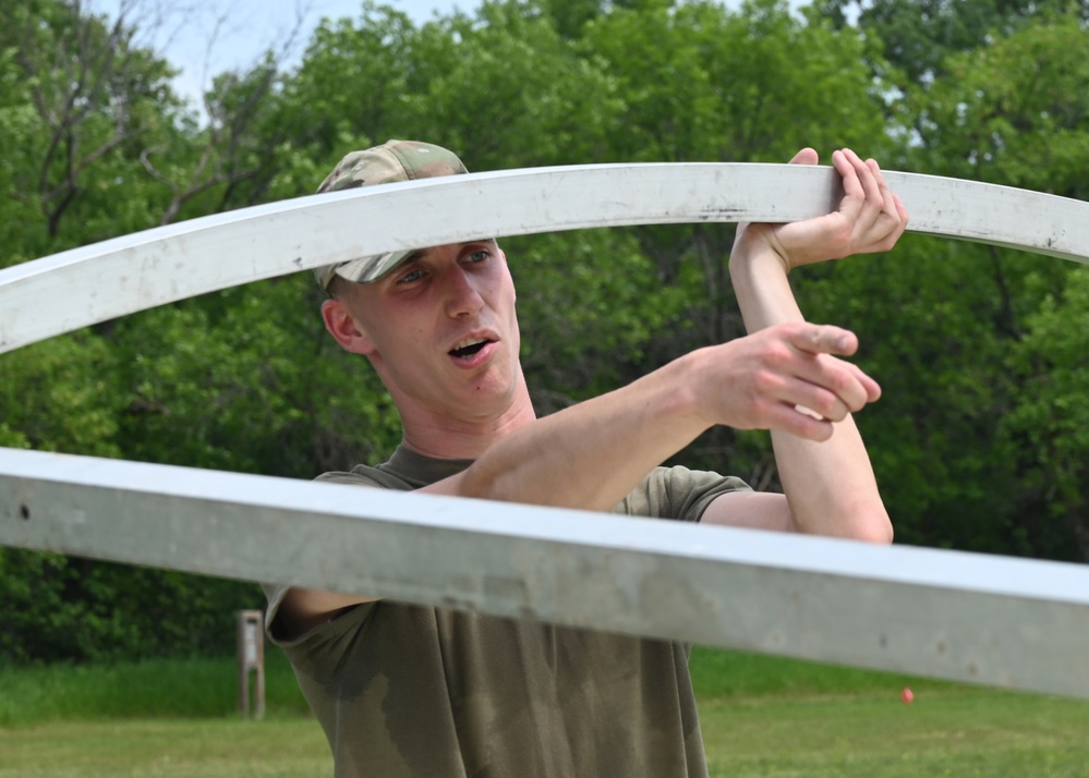 Airmen conducted hands-on equipment training during exercise Violent Monopoly