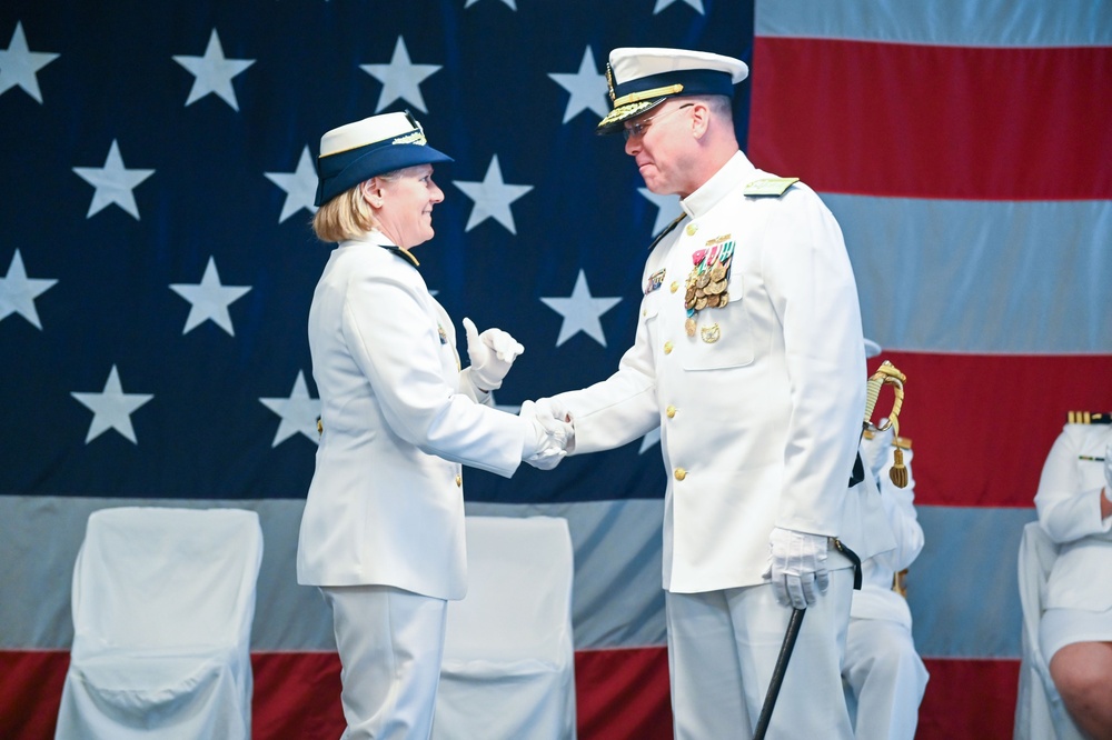 Coast Guard 8th District holds change-of-command ceremony