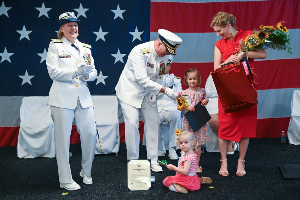 Coast Guard 8th District holds change-of-command ceremony