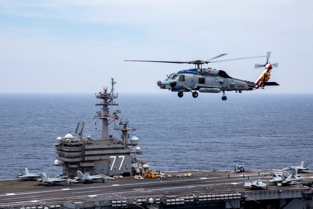 Daily Operations Aboard USS George H.W. Bush (CVN 77)