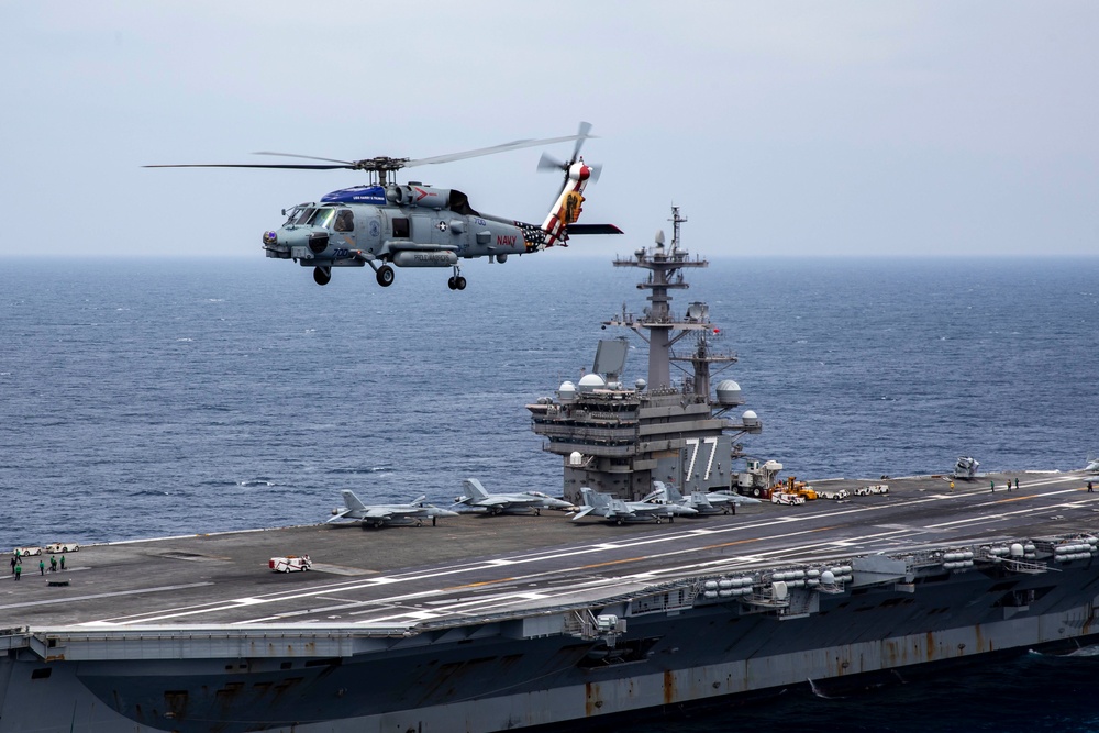 Daily Operations Aboard USS George H.W. Bush (CVN 77)