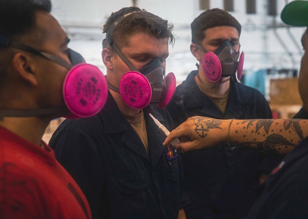 Daily Operations Aboard USS George H.W. Bush (CVN 77)