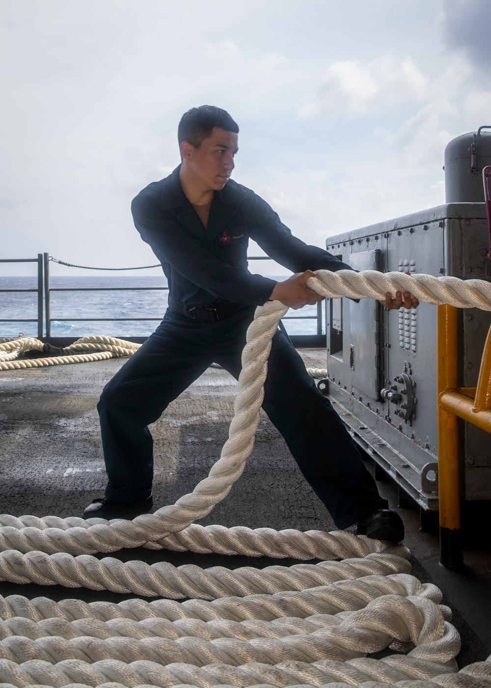 Daily Operations Aboard USS George H.W. Bush (CVN 77)