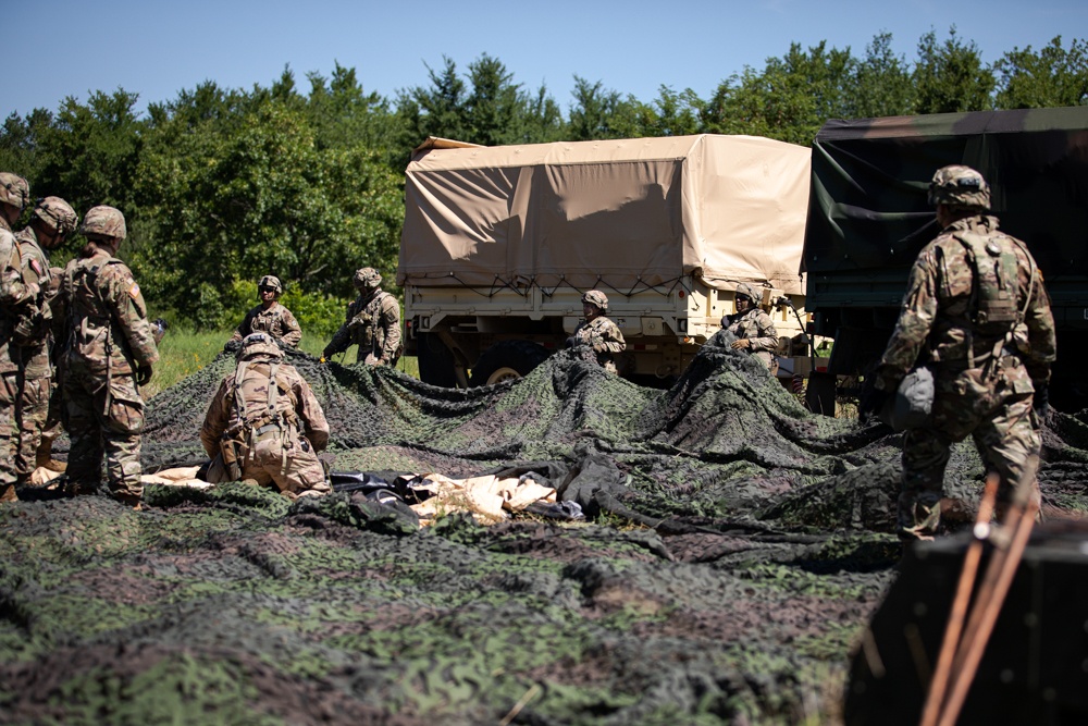 45th FAB Soldiers take on Western Strike 2023