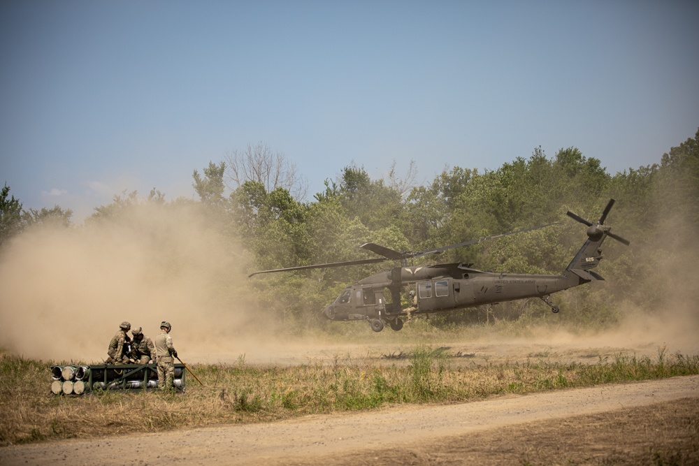 45th FAB Soldiers take on Western Strike 2023