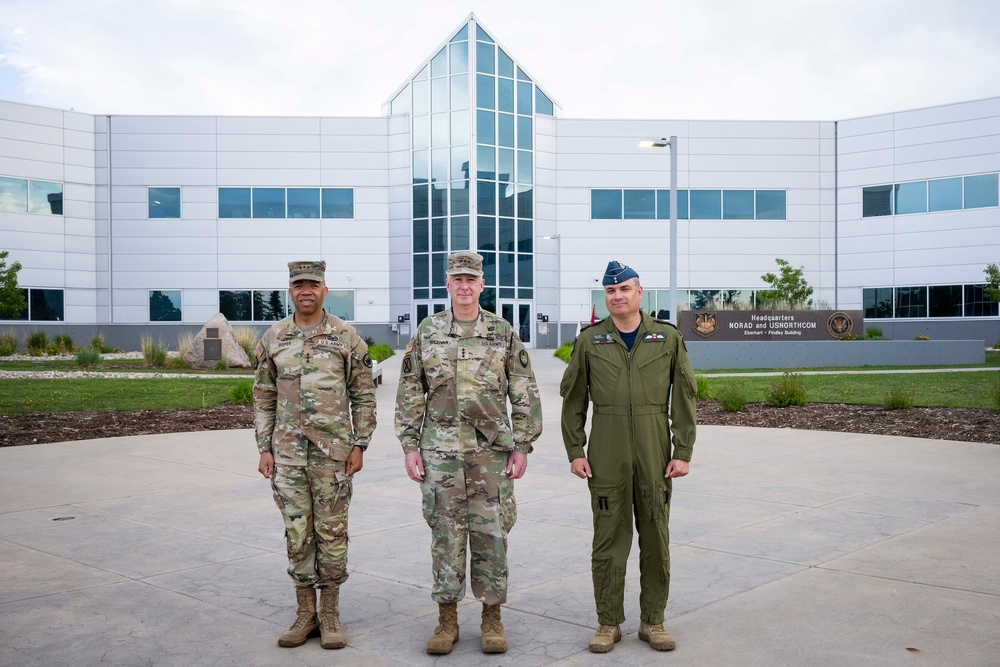 Gen. John Sullivan, Deputy Commander, U.S. Transportation Command, visit to the NORAD and USNORTHCOM