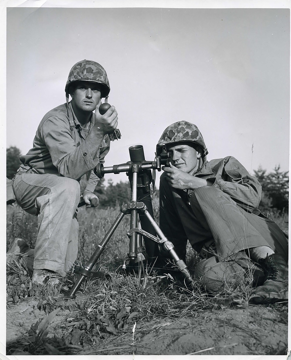 Mortar Training, Camp Barrett, Marine Corps Base Quantico