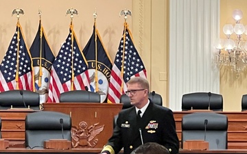 Navy SSP Director Delivers Remarks at Crane Congressional Breakfast