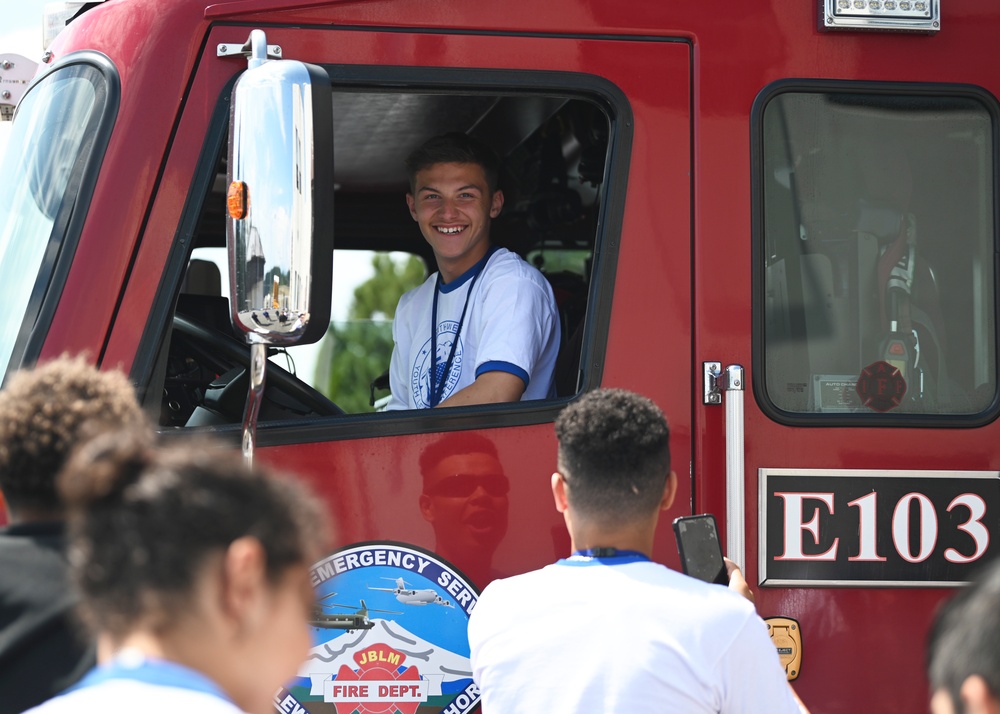 North West Youth Leadership Conference visits Team McChord