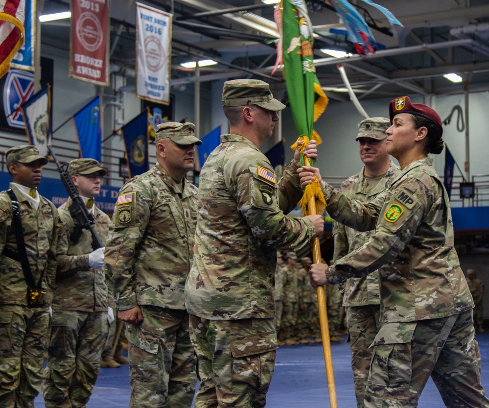 91st Military Police Battalion Holds Change of Command