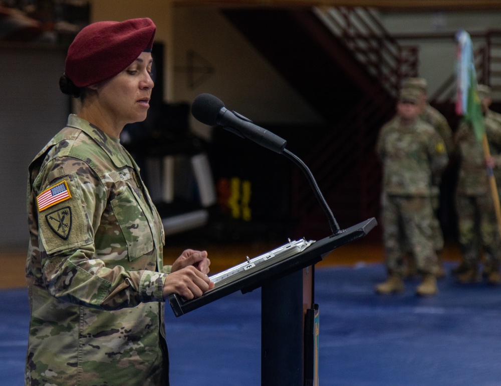 91st Military Police Battalion Holds Change of Command