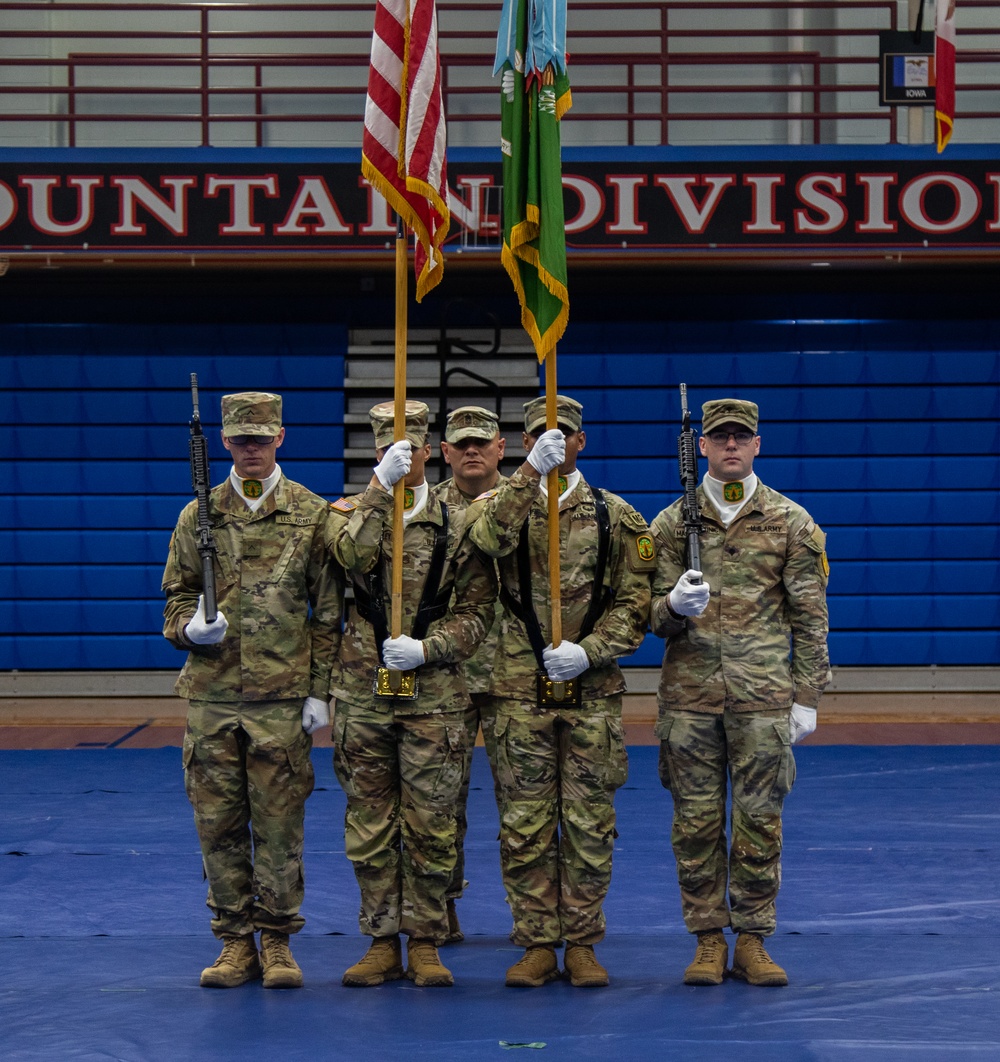 91st Military Police Battalion Holds Change of Command