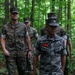 Republic of Korea Sergeant Major of the Marine Corps visits the Officer Candidate School