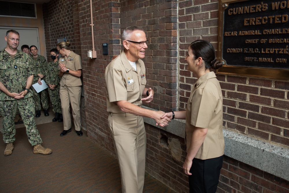 MU1 Alyssa Primeau Pinning Ceremony to E6