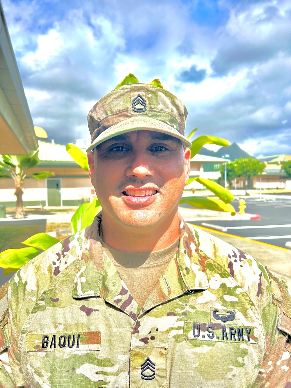 SFC Ryan K. Baqui is an 11B Infantry Instructor and S3 at the 298th Multi-Functional Training Regiment Hawaii Army National Guard located in Waimanalo, Hawaii.