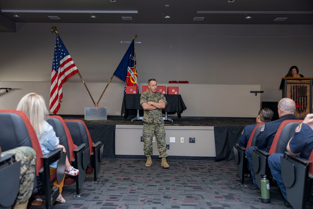 Camp Pendleton firefighters awarded for saving lives