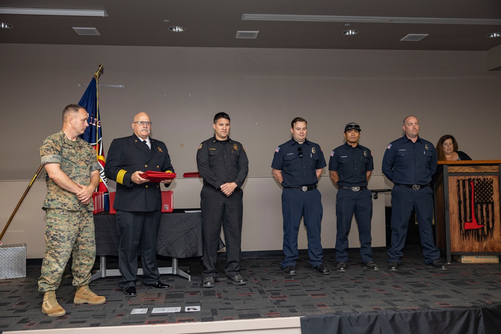 Camp Pendleton firefighters awarded for saving lives