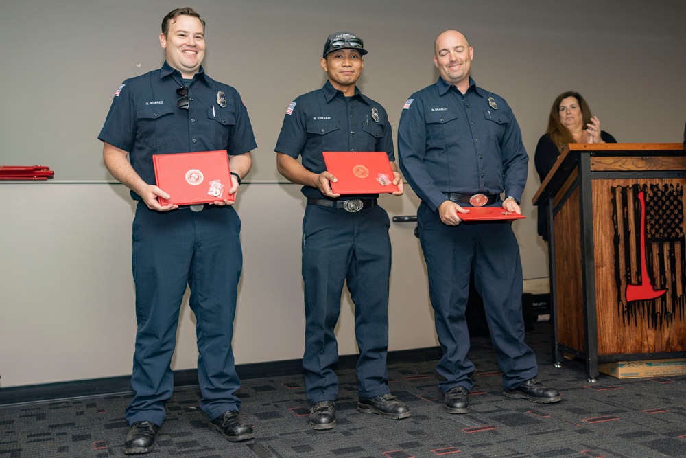 Camp Pendleton firefighters awarded for saving lives