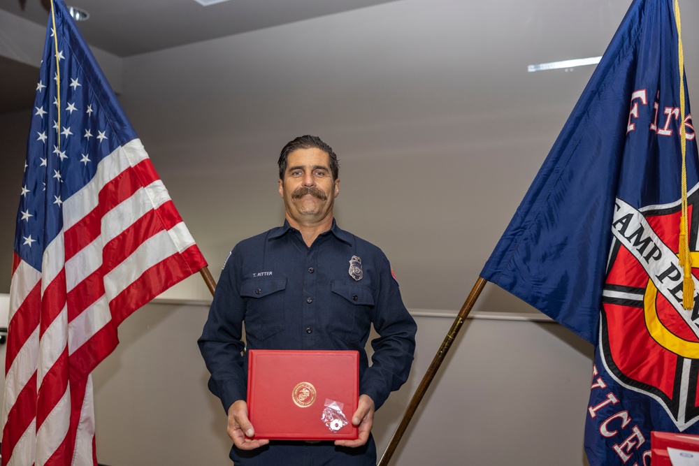 Camp Pendleton firefighters awarded for saving lives