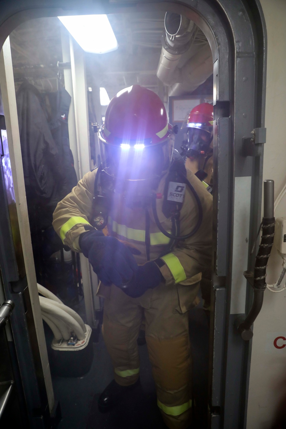 USS Paul Ignatius Holds Damage Control Drills