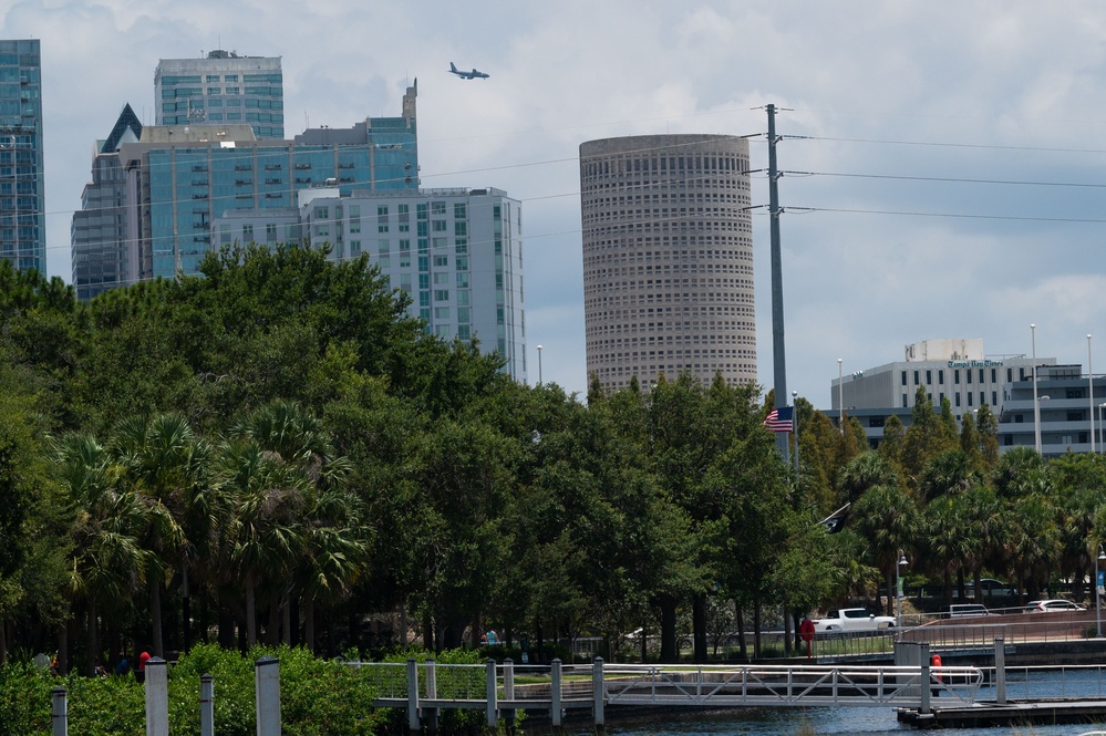 MacDill celebrates during Operation Centennial Contact