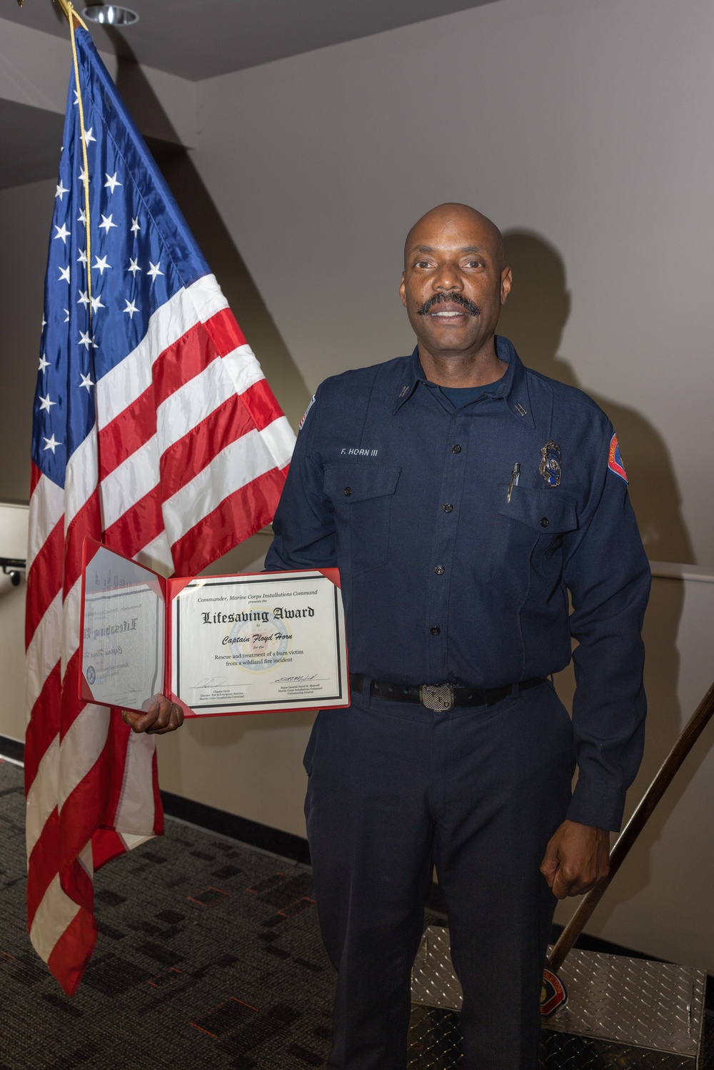 Camp Pendleton firefighters awarded for saving lives