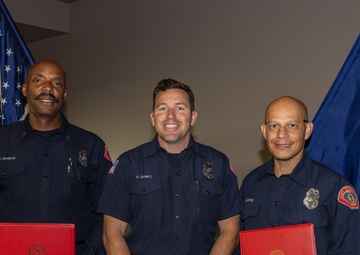 Camp Pendleton firefighters awarded for saving lives