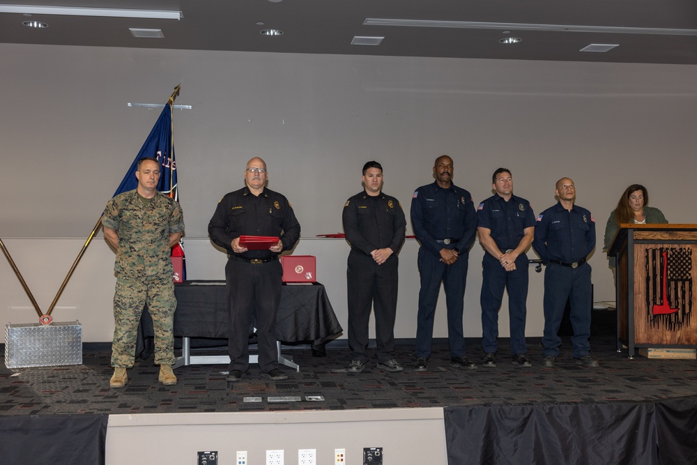 Camp Pendleton firefighters awarded for saving lives